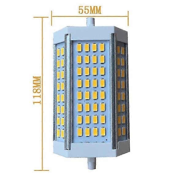 30w R7s Himmennettävä 118mm Led-lamppu