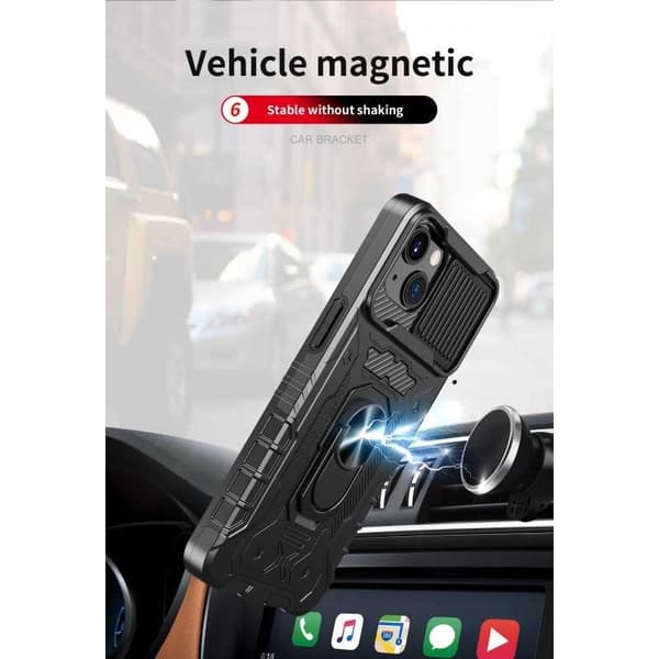 iPhone 11 Heldekkende Premium 3D-deksel ThreeSixty CamShield Svart black