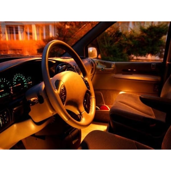 C5W Canbus 39mm Gul-Orange LED projektører SV8.5 8 8 39mm Gul-Orange 2-pack