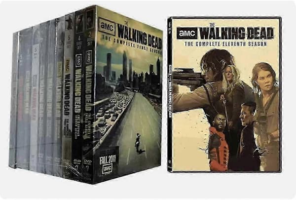 The Walking Dead: Komplett serie sesong 1-11 - Alle episoder