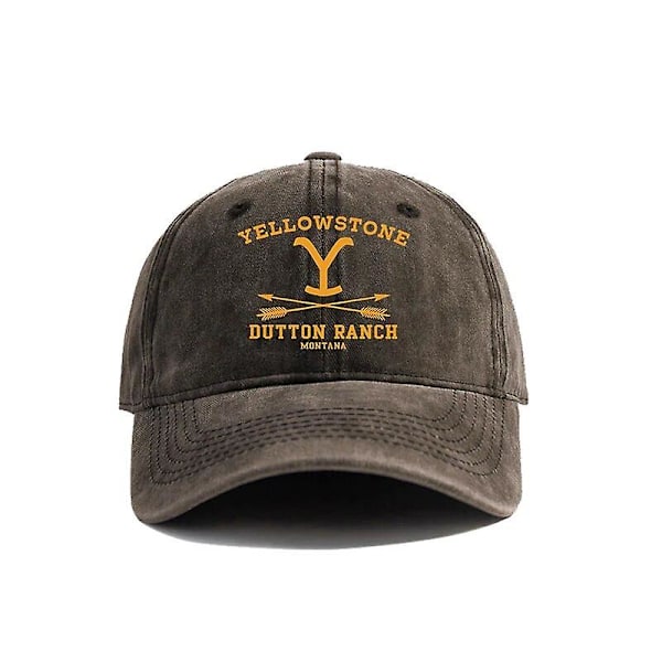 Yellowstone National Park Basebollkepsar Slitna Hattar Keps Män Kvinnor Retro Utomhus Sommar Justerbara Yellowstone Hattar Mz-294 [DB] Som bild11 As picture11 Adjustable