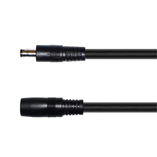 DC5521 5.5mmx2.1mm hanstik til DC8020 hunadapter til solpanel