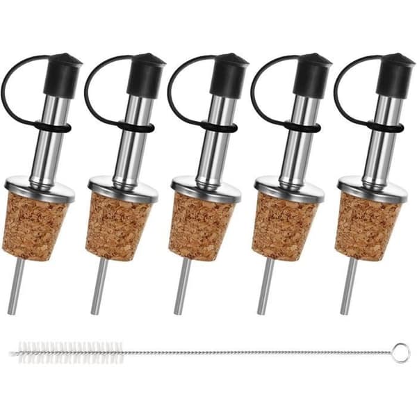 5X Hällpip med lock
