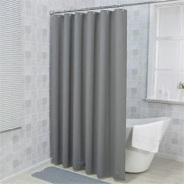 CS-006 180x180CM Duschdraperi PEVA Duschfoder Vattentätt Draperi Beige