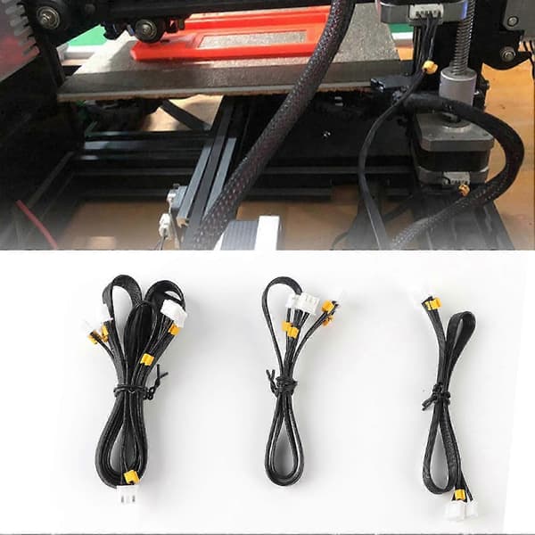 3 stk. endestop-forbindelseskabel til Ender 3 XYZ 3D-printer bundkort-tilbehør