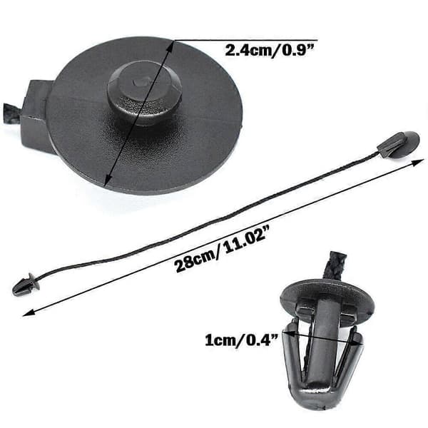2 stk. til Focus Hatchback 2012-2017 hattehylde dækstreng V7I6 A 2pcs