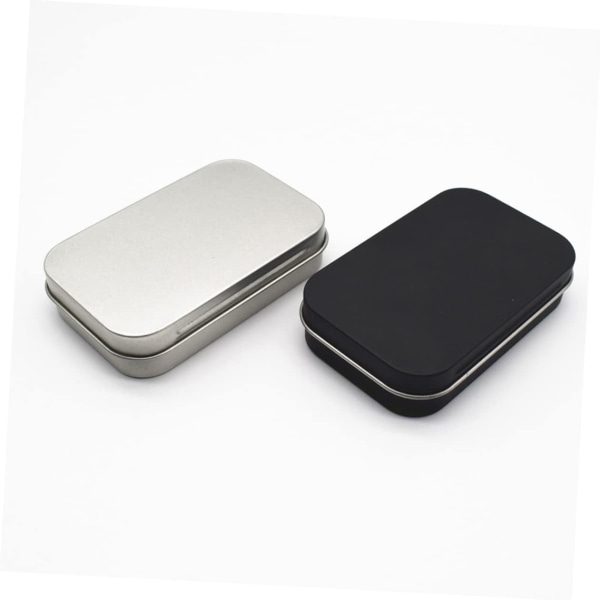 4-pack tennförvaringslåda i metall, plånbok, smyckeshållare, förvaringslåda för tillbehör