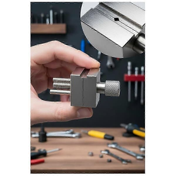 Mini skrustikke i rustfritt stål for modellbygging og DIY-trearbeid