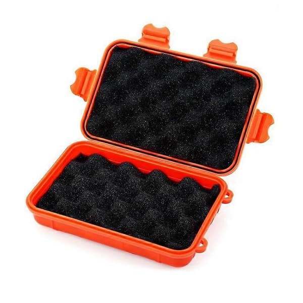 1 st orange plast stötsäker vattentät väska