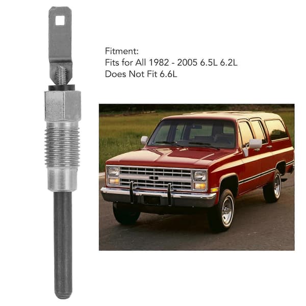 8 stk. glødeplugger solid konstruksjon 0250202126 Diesel hurtigstart glødeplugg for 6.5L 6.2L 1982 2005 YEMAA
