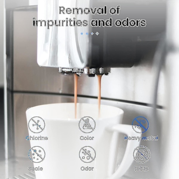 4-pakning vannfiltre for Sage kaffemaskin - Vannfilter for Sage Barista Express Pro Touch 2024-