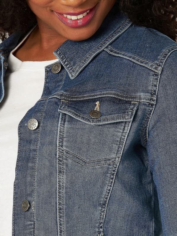Jeansjackor för kvinnor nostalgic blue M