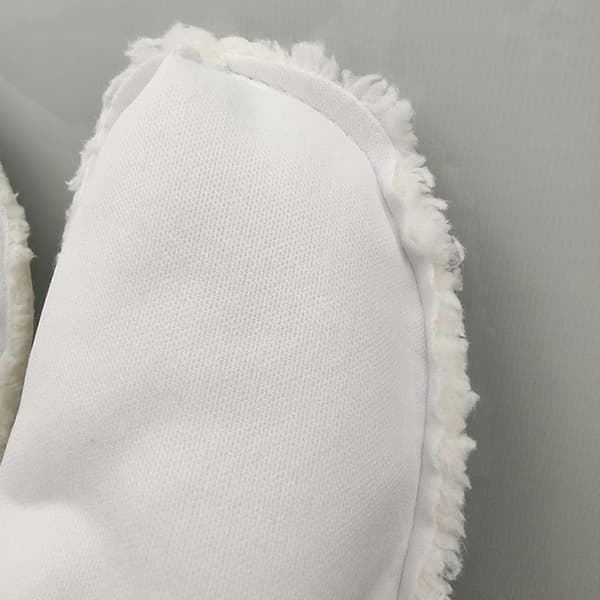 Skor Varmt foder Crocs Clogs Liner Ersättning, Vit Pälsinsats Foder Sko Inner för Crocs Clogs 260mm