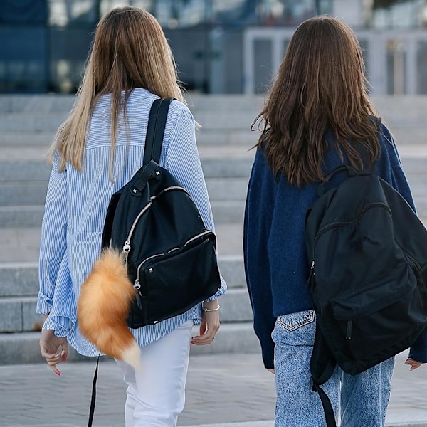 Falsk rævehale, 40 cm dyrehale, fluffy kunstig pels hale, realistisk rævehale, nøglering, pung dekoration rævehale, rollespil, gylden