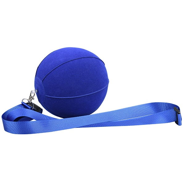 Inflatable golf swing practice ball