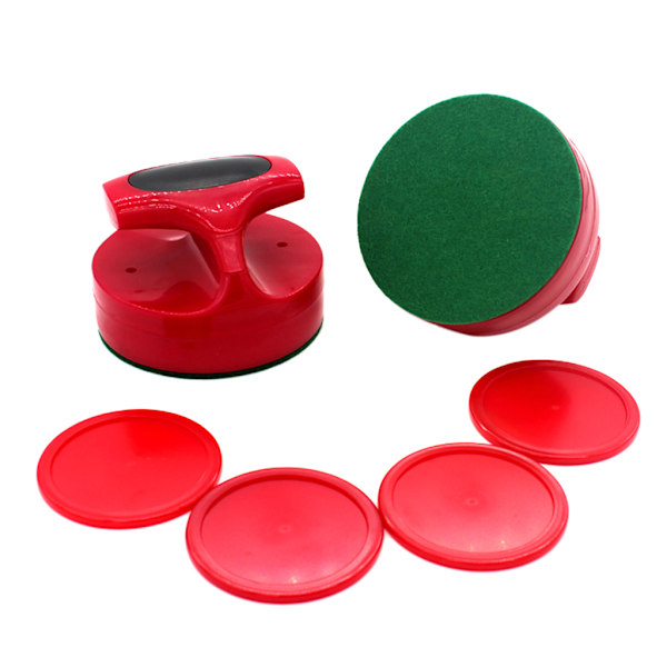 Air Hockey Pushers, Light Plastic Air Hockey Goalies, Pucks, Table Games, Handles, Club Sets