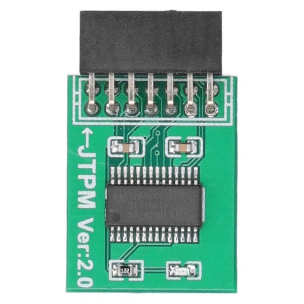 2026 For MSI TPM 2.0-modul Stærk kryptering 14-benet LPC-interface TPM-modulkort til Win11 Grøn