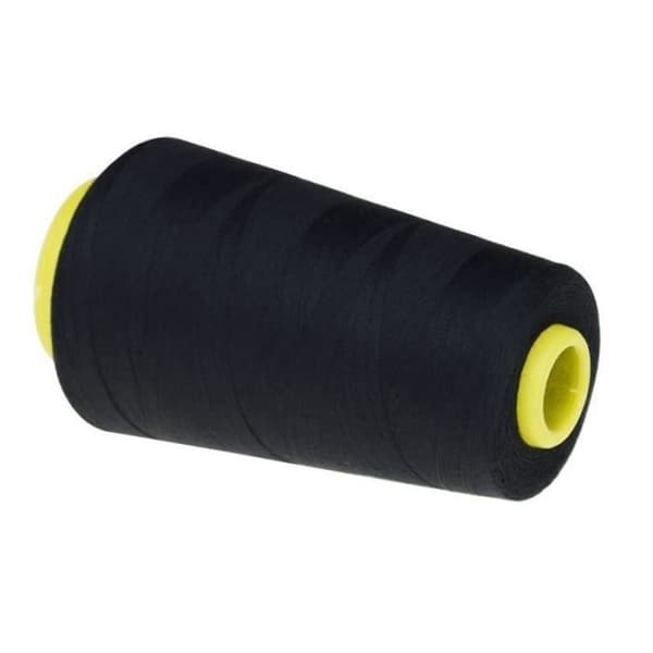 Sytråd - Uspecificeret - 4 spoler - Polyester - Sort - 3000 yards pr. spole