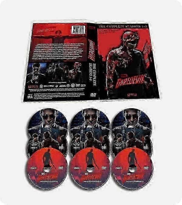 Daredevil Komplett Sesong 1-3 (9-Diskers DVD) engelsk versjon