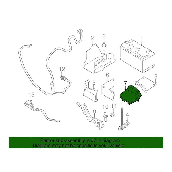 Batterilåda Framkåpa 31353766 för Volvo S60 S80 V60 V70 XC60 XC70 2008-2018 Batterilucka