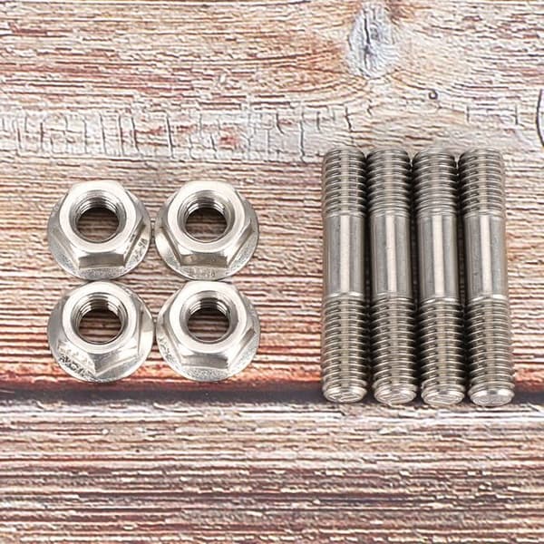 Eksosanlegg studsmutter - VINGVO - M8x1.25 42mm - 304 rustfritt stål - Torx-drift