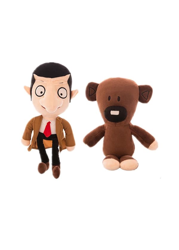 30 cm Børn Mr. Bean+bamse bløde dukker 30cm