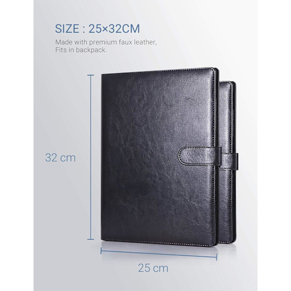 Mappe A4 Clipboard Mappe Konferencemappe til Blok