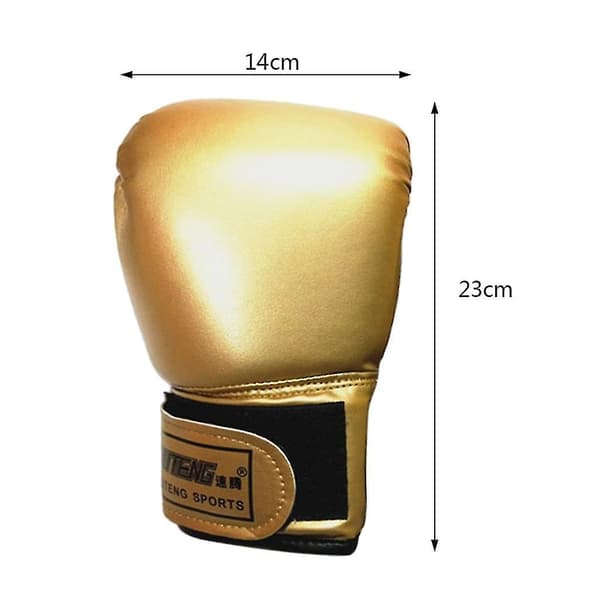 Boksinghansker for barn, slagpose, sparring, passer for gutter og jenter