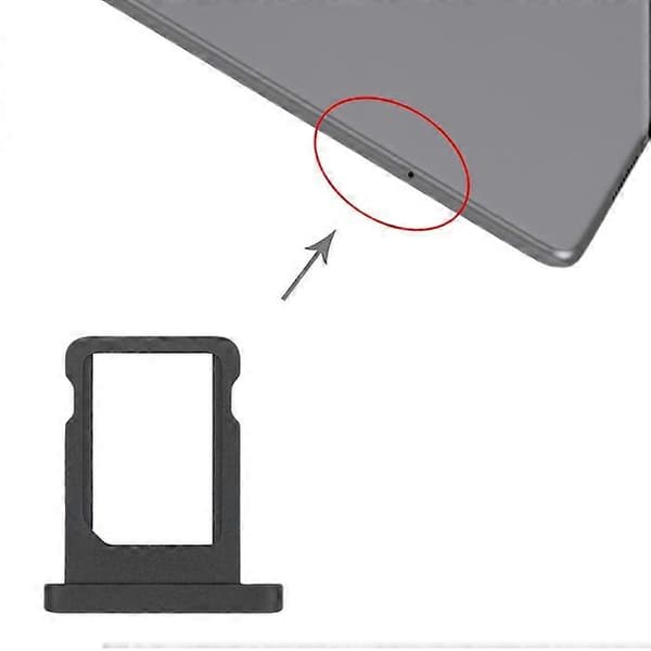 SIM-kortfack för iPad mini / mini 5 A2124 A2125 A2126 A2133 Black