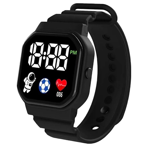 LED Digitaalinen Kello Lapsille, ARMY GREEN Army Green