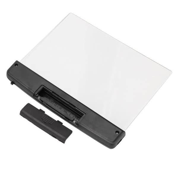 Lightwedge LED-læselampe - Sort - Læselampefunktion - Moderne design