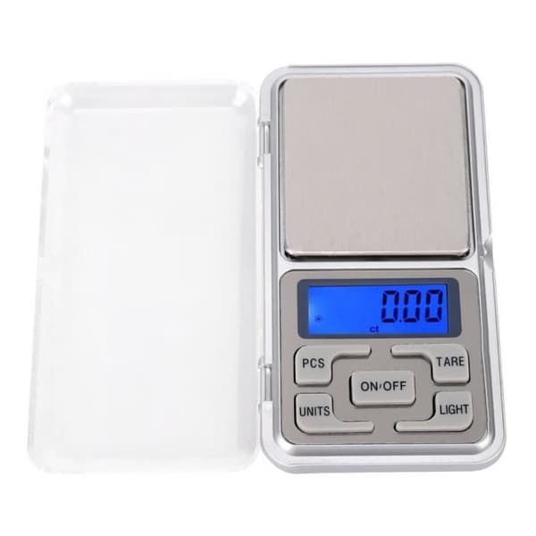 500g 0.1g Mini Lomme Bærbar Digital Matvekt