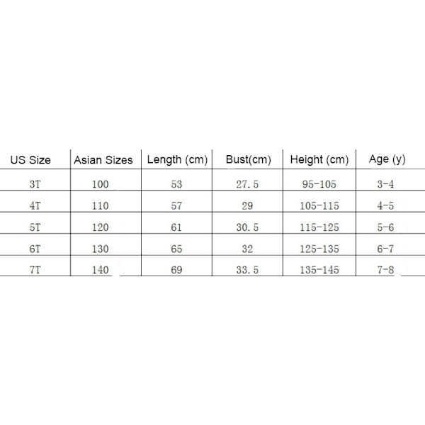 Jenter Langærmet Kjoler Barn Bomull Regnbue Snurreklær 140cm