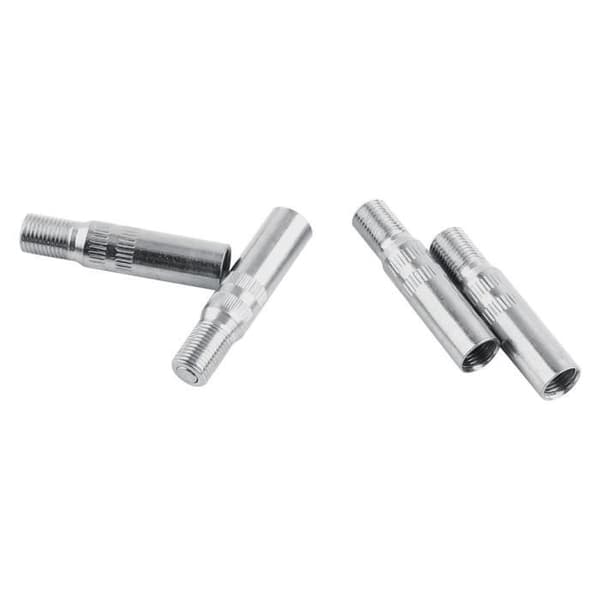 Ventilhetter - Metall - Lengde 39mm - Diameter 7.5mm - 4 stk