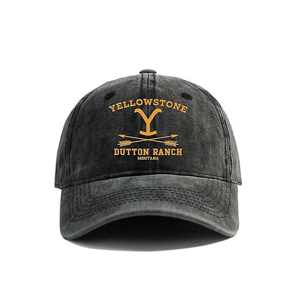 Yellowstone National Park Basebollkepsar Slitna Hattar Keps Män Kvinnor Retro Utomhus Sommar Justerbara Yellowstone Hattar Mz-294 [DB] Som bild10 As picture10 Adjustable