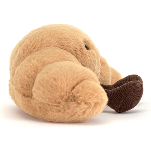 Jellycat Amuseables Croissant Plyschdjur, Liten 8,5 tum | Bakverksplysch | Rolig Present