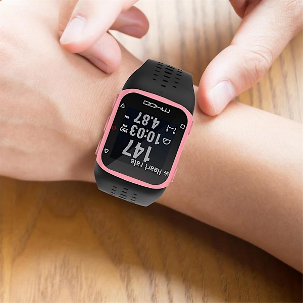 Justerbar silikonarmbånd for Polar M400 M430 [GGL] Black