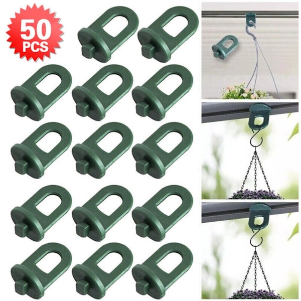50 stk. Drivhusklips for Planter, Avlingsklips, Drivhushengeklips, Avlingskroker
