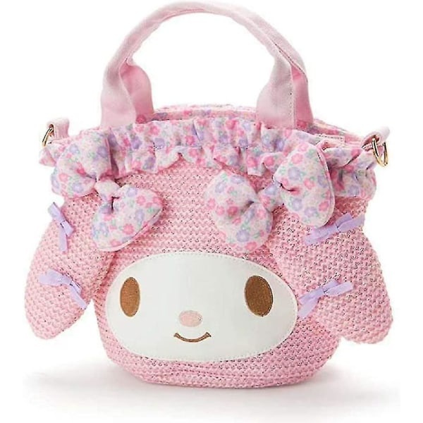 My Melody Väska Resväska/Strandväska/Arbetsväska/Daglig Messenger Bag Anime Cosplay Axelväska För Barn Flickor Fans(a)