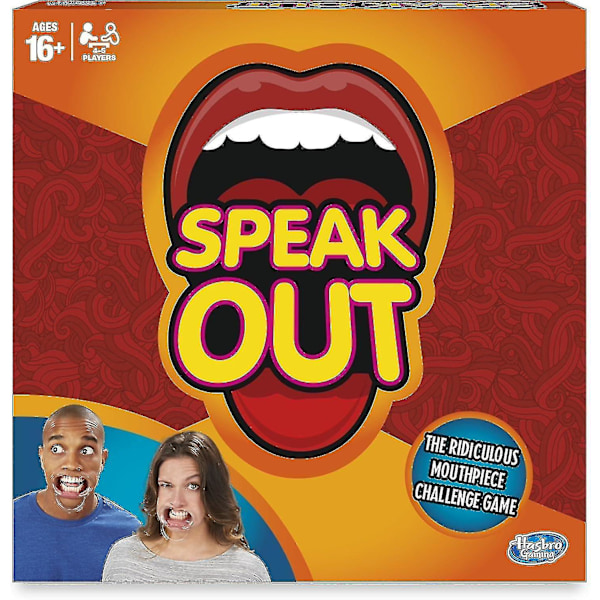 Speakoutgame Morsom Tricky Tanntrekk Leke Taleutfordring Spill Speak Out Tanntrekk Tricky Spillrekvisitter