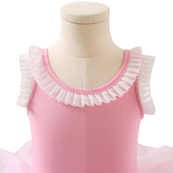 Leotard til piger ballet dans tutu nederdel kjole 150cm