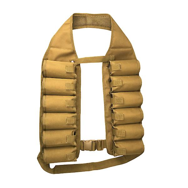 Grill accessories Outdoor beer vest Drinking vest Beer holster Portable beer holder Portable D Brown