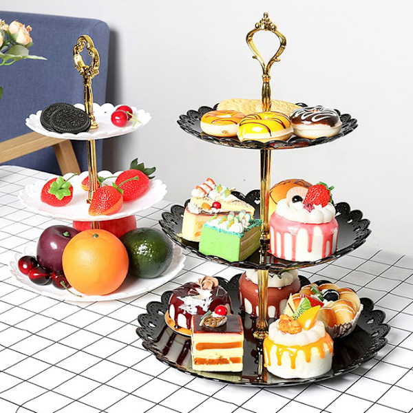 Kageopsats i flere lag til festlige lejligheder, kageholder, frugtfad, dessert Transparent