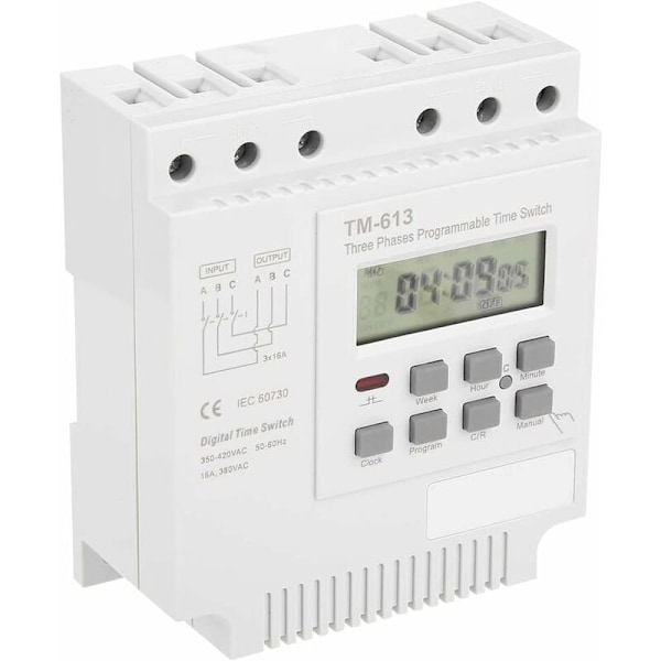 TM-613 380V 3-vaiheinen ajastin