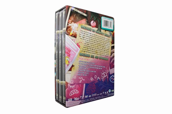 Original amerikansk TV-serie: Gravity Falls hela serien (7 DVD)