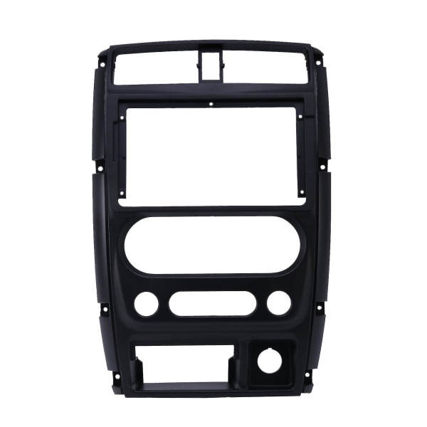 2Din bil DVD-ramme lydmontering adapter instrumentbræt trim kits fascia panel 9 tommer til Jimny 2007-2016