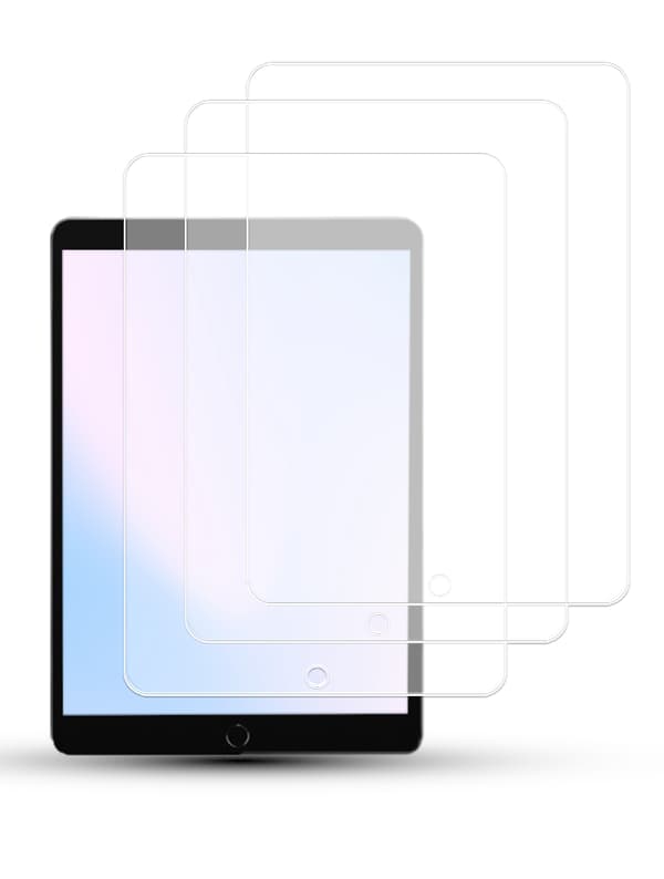 3-Pack IPAD 9TH GEN 10.2 INCH 3 PACK Screen Protector - Tempered Glass 9H - Super quality 3D