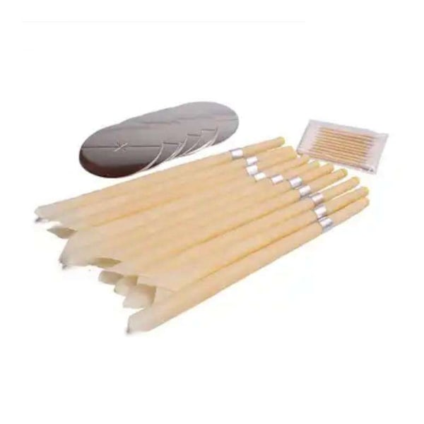 10-pack Öronljus - Tillverkade av Bivax - Aromaterapi multicolor