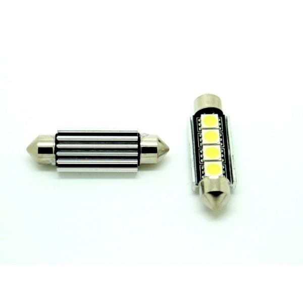 C5W Canbus 41mm 42mm Varm Hvid 3000k LED Flood Lights SV8.5 Varm Hvid VarmHvid WarmWhite 41mm Varmvit 2-pack