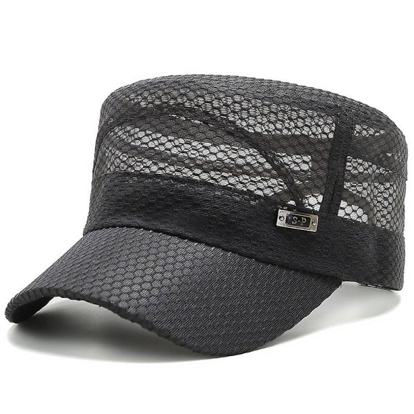 Summer Quick Dry Mesh Mens Trucker Caps Outdoor Mountain Climbing Fishing Hiking Running Sun Hat A137